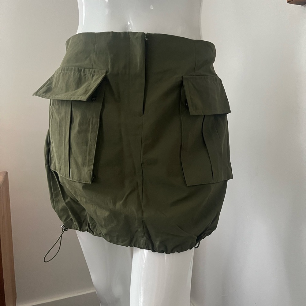 Ardene Dark Green Women's Cargo Skirt